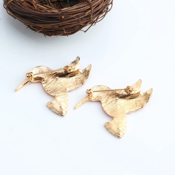 Pin Birds Brooch - Picture 4 of 5